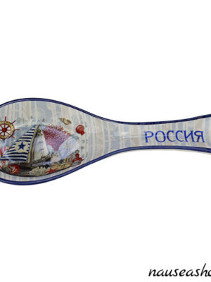 Подложечник из керамики "Морские мотивы" Подложечник из керамики "Морские мотивы"