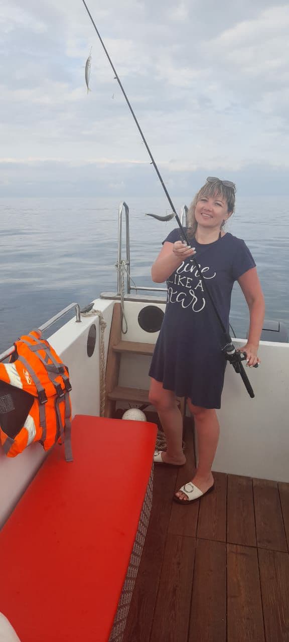 Рыбалка на катере