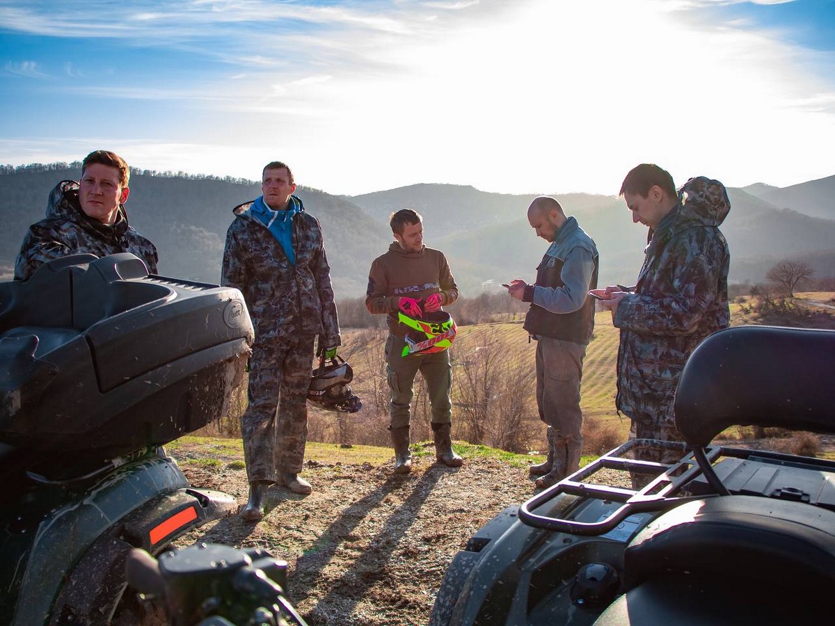 Тур на Квадроциклах в Пятигорске по каньонам Псахо