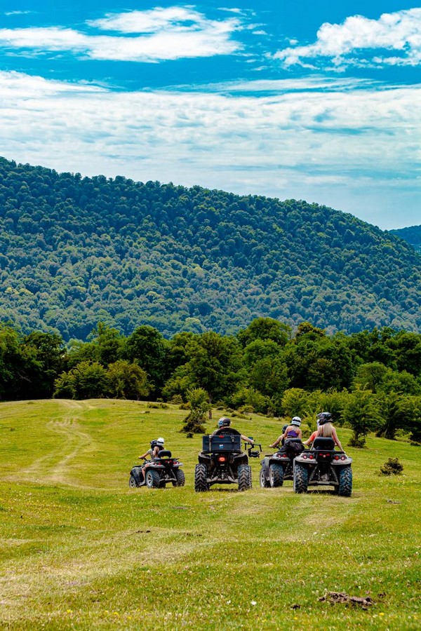 Тур на Квадроциклах в Пятигорске по каньонам Псахо