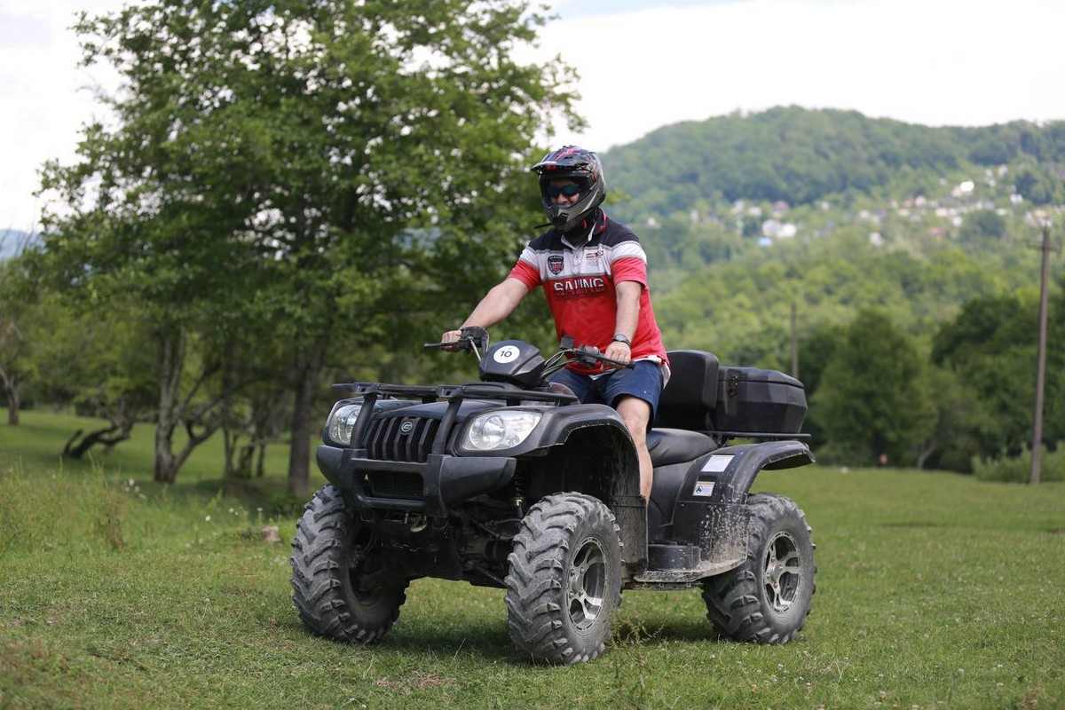 Тур на Квадроциклах в Пятигорске по каньонам Псахо