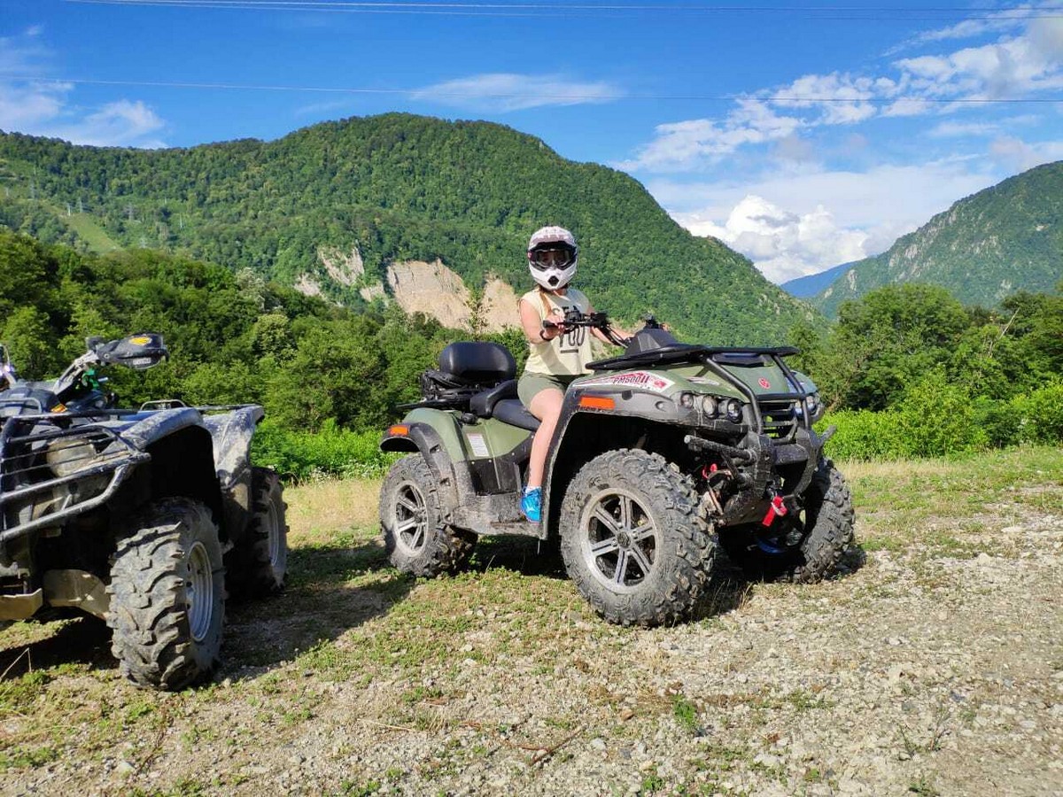 Тур на Квадроциклах в Пятигорске по каньонам Псахо