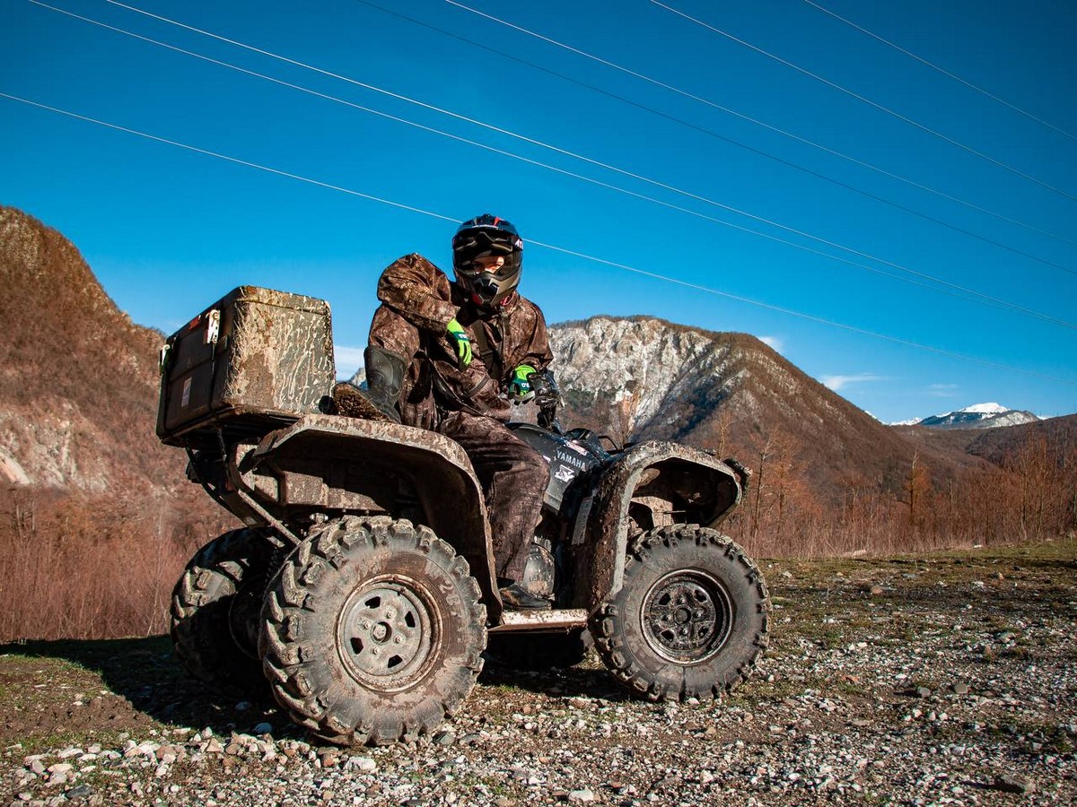 Тур на квадроциклах в Пятигорске по Сухому и Мокрому каньонам