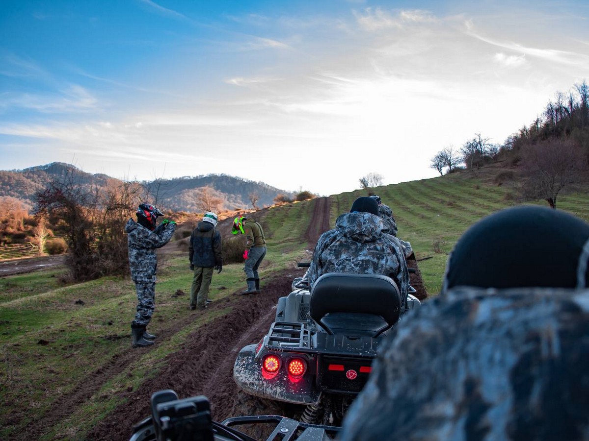 Тур на квадроциклах в Пятигорске по Сухому и Мокрому каньонам