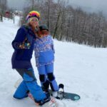 Обучение сноуборду Кристиной