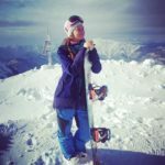 Обучение сноуборду Кристиной