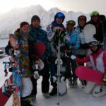 Обучение сноуборду Кристиной