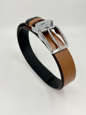 Двусторонний ремень OMM's из натуральной кожи Двусторонний ремень OMM's из натуральной кожи